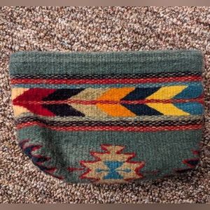 Oaxaca wool pouch / clutch